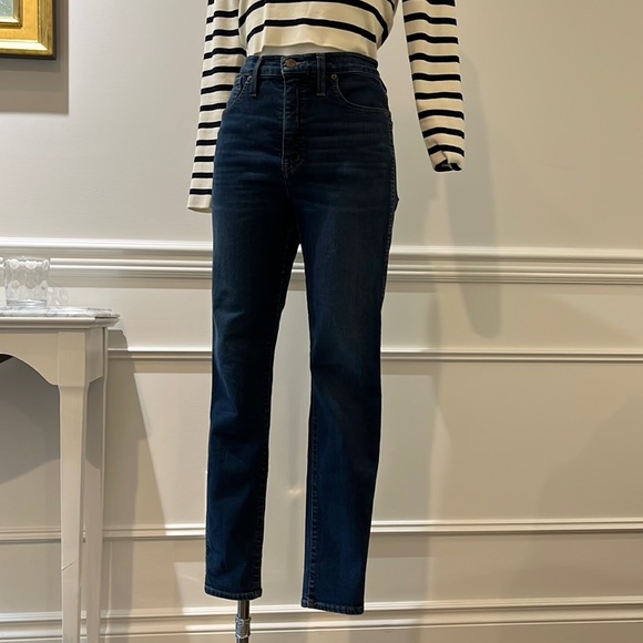 Madewell Denim - Madewell High rise light wash denim skinny jeans